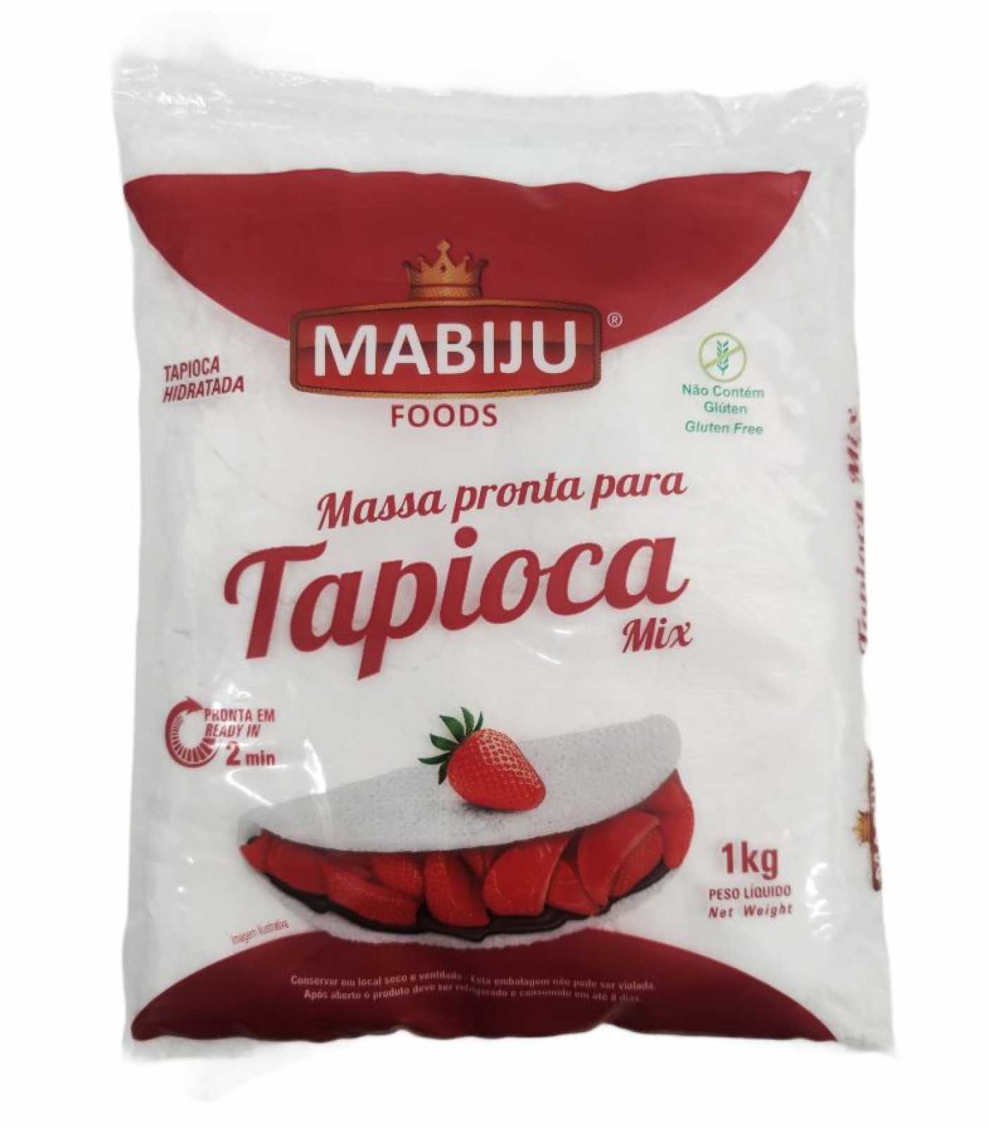 Massa de Tapioca Mabiju - Mistura para Tapioca 1kg