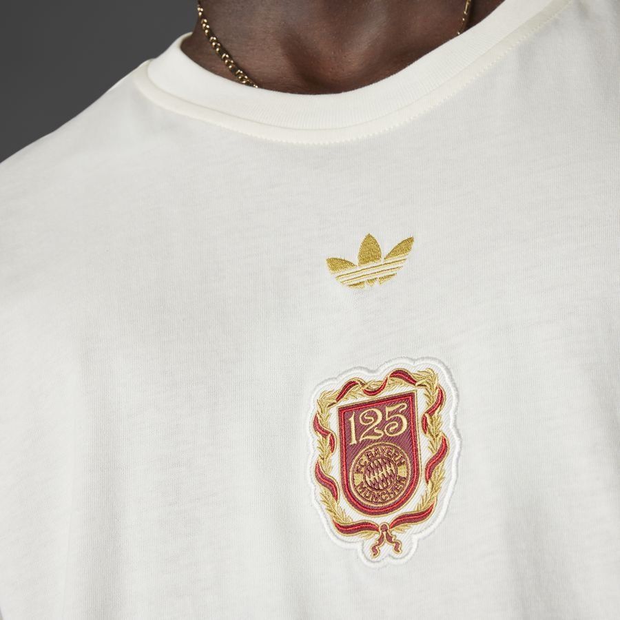 Bayern Munich T-Shirt 125 Ans Anniversaire - Blanc ÉDITION LIMITÉE