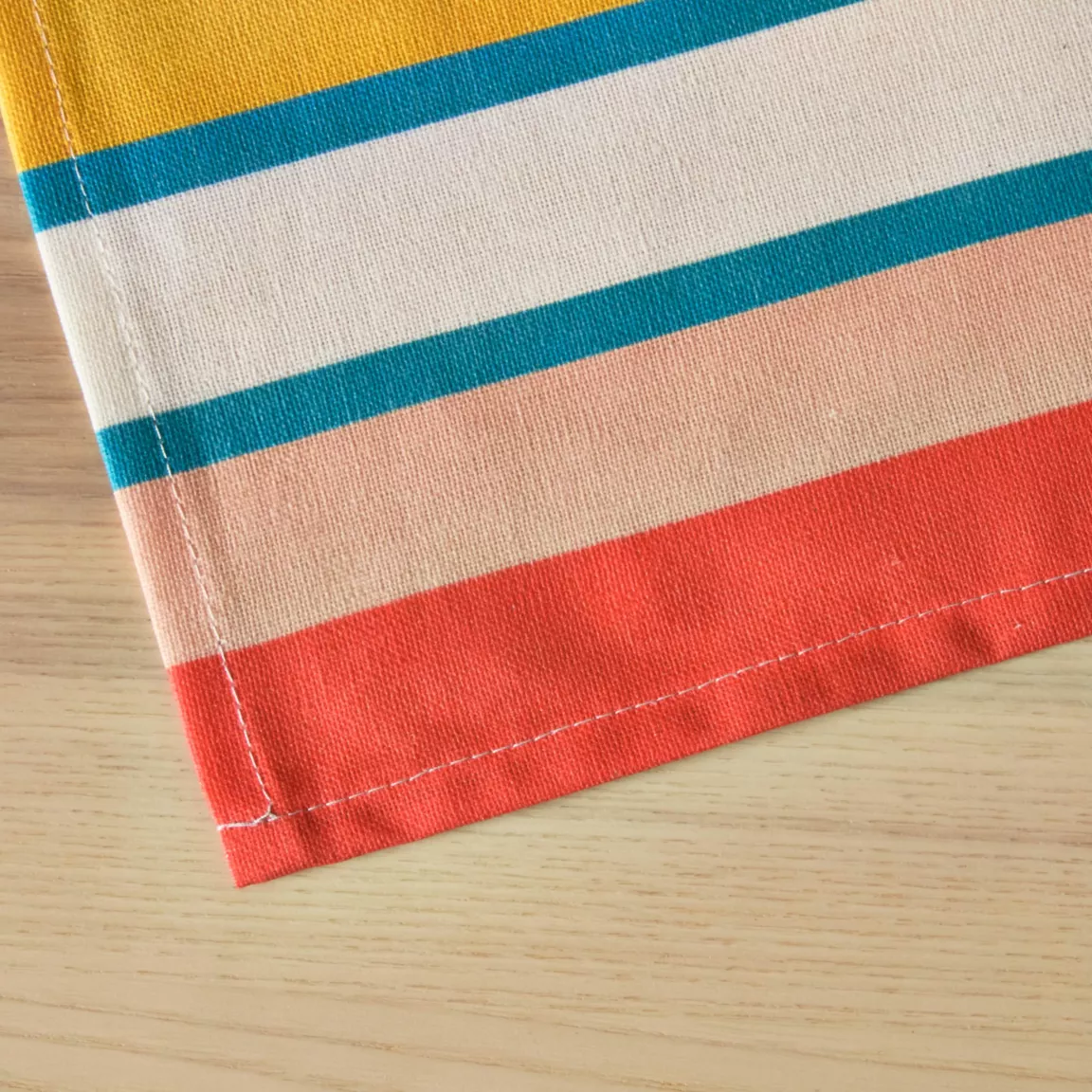 Nappe rectangulaire coton enduit (150 x 250 cm) Bonifacio Multicolore