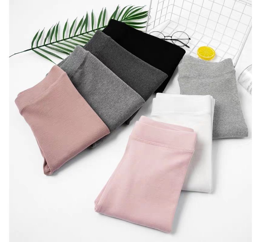 meirology - Hoge taille effen cropped legging