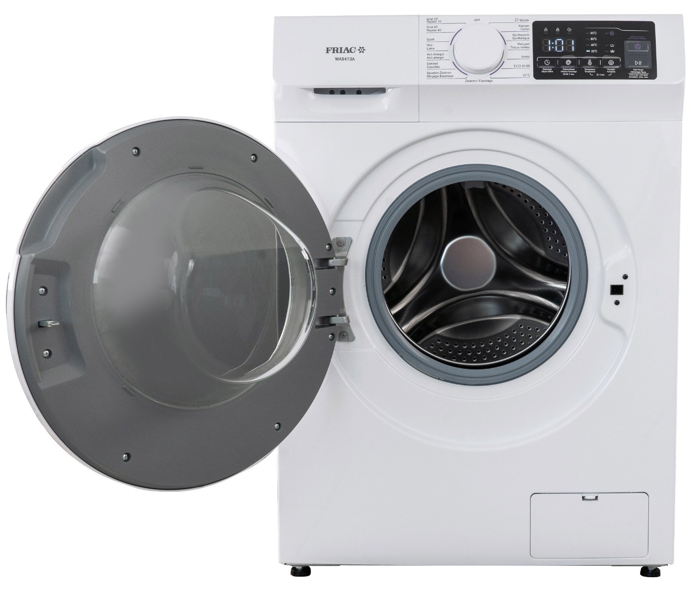Friac wasmachine WA9410A - 9kg - 1400T/min - Energieklasse A
