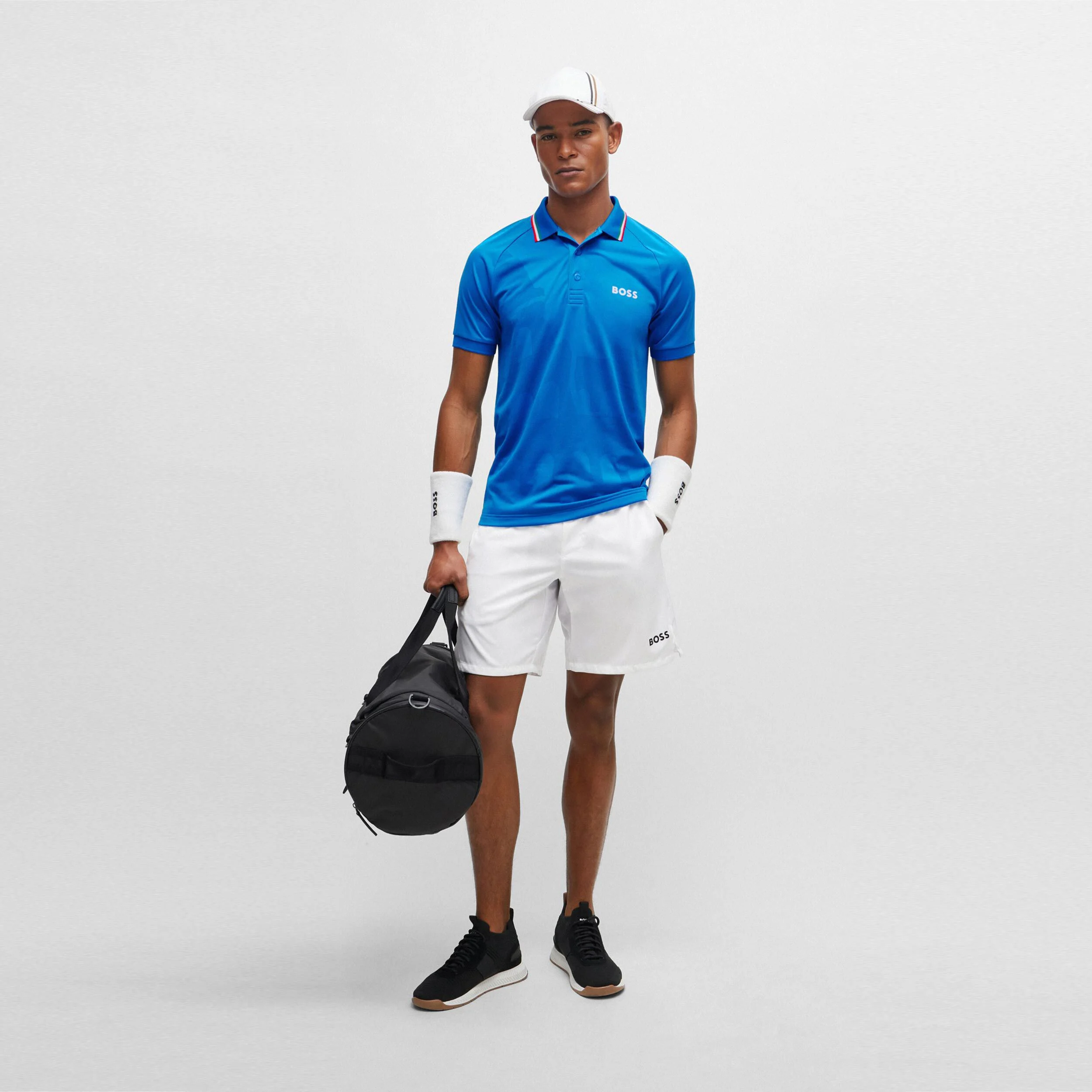 BOSS Tiebreak Shorts Hommes - Blanc