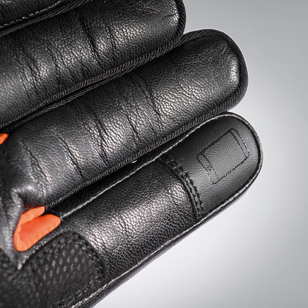 Ixon - Gants RS Rise Air Noir / Orange