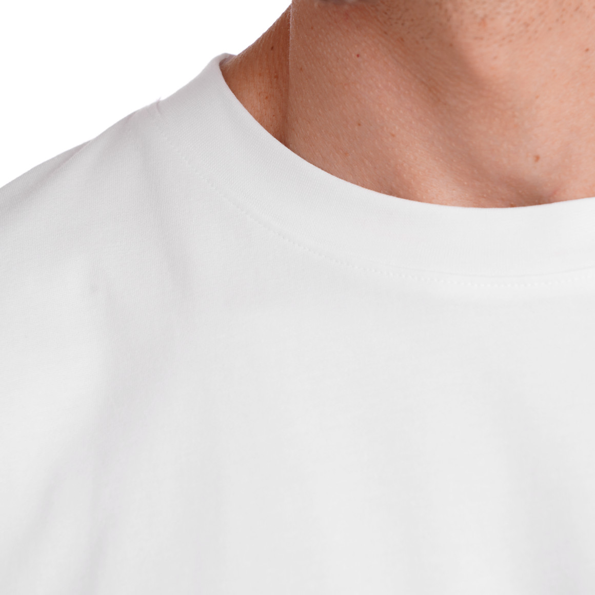 Jonas Nielsen Herren T-Shirt im Oversized-Look weiss