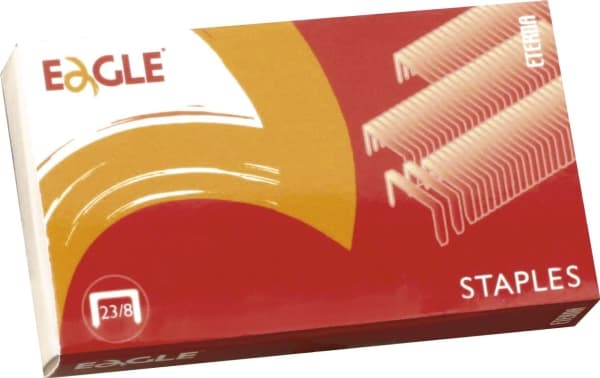 Eagle Staples 23/13 mm, 1000 stk.
