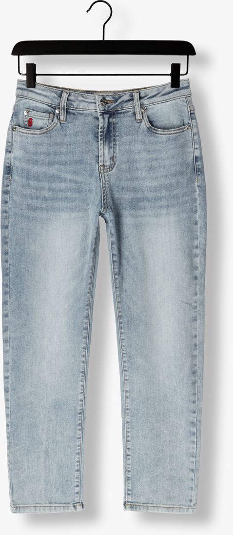 lichtblauwe janice slim fit jeans cooper