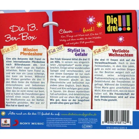 KOSMOS Hörspiel-CD-Box !!! Folgen 37 - 39