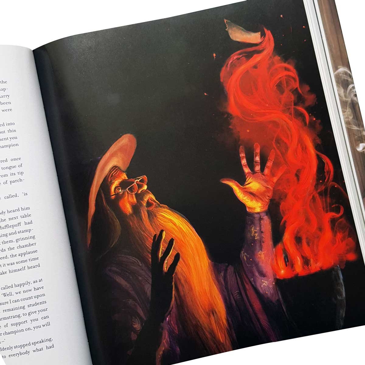 Harry Potter and the Goblet of Fire: Illustrated Edition (Hardback)