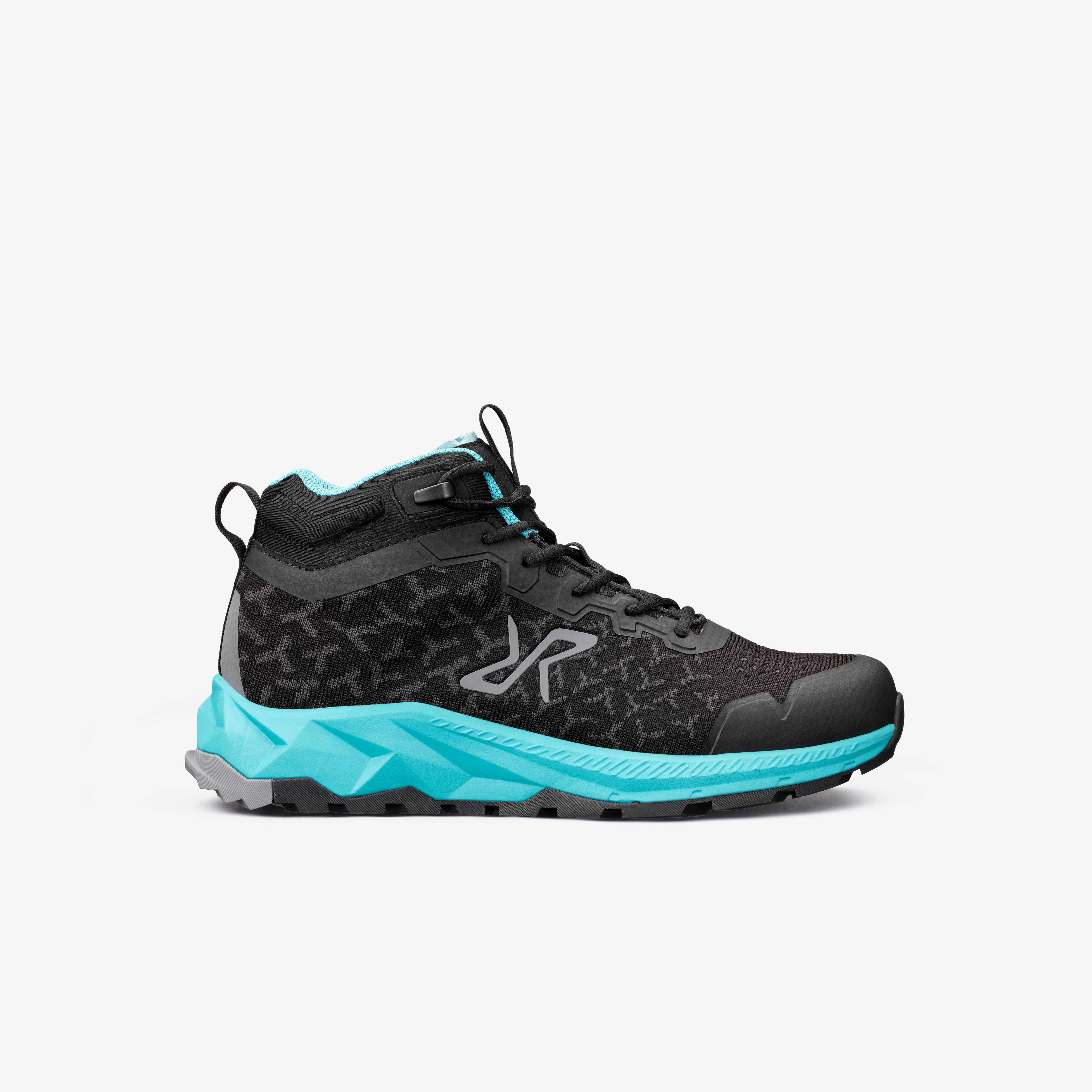 Trailknit Waterproof Mid Hiking Shoes Dame Black/Turquoise