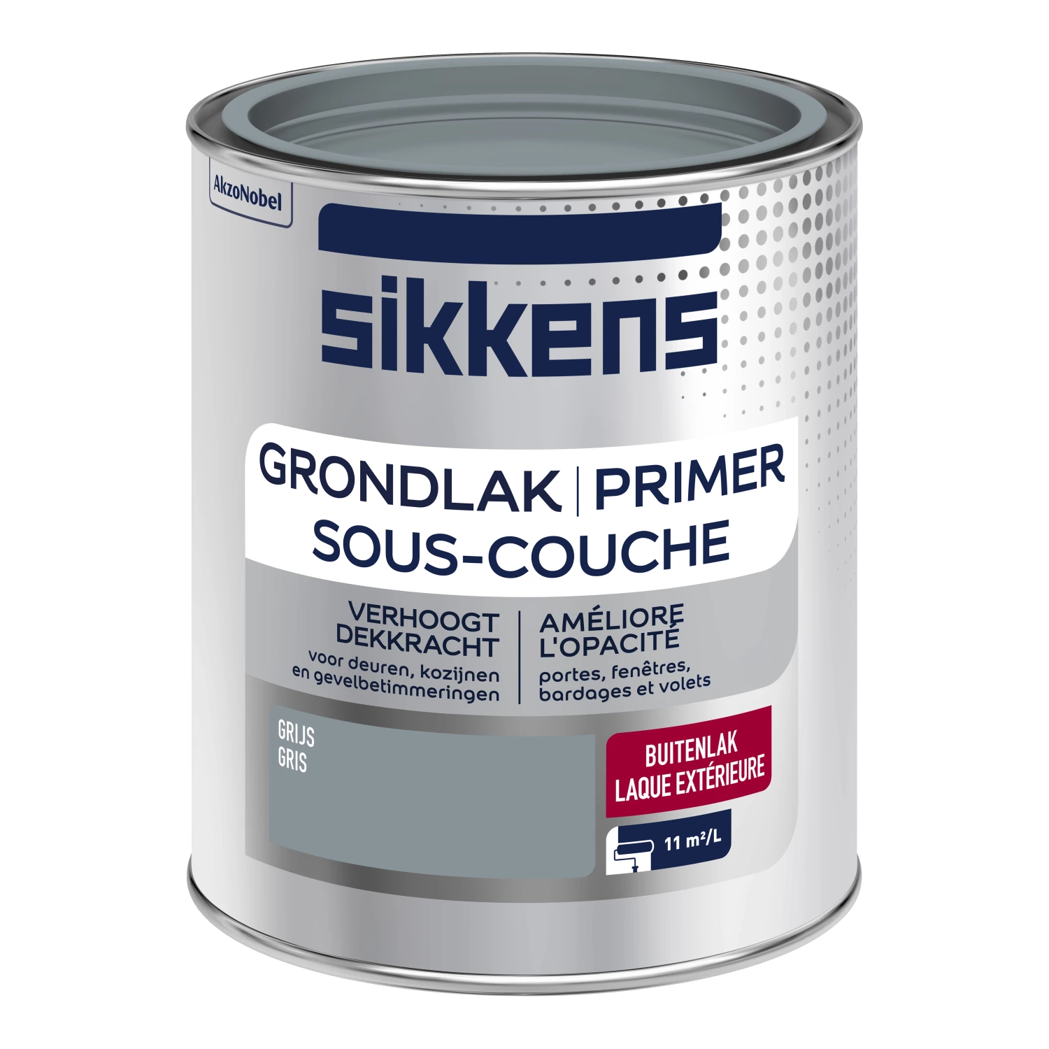 Sikkens Grondlak - Grijs - 750ml