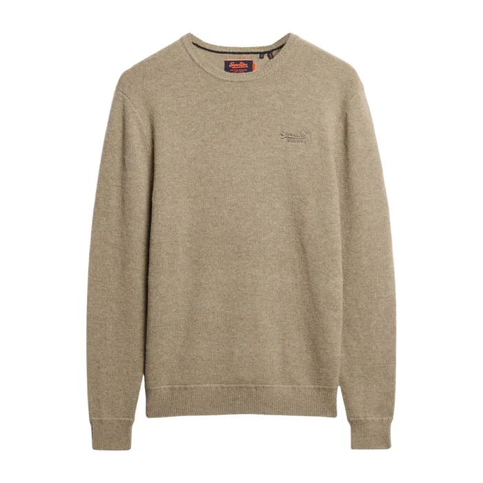 Superdry Essential Slim-Fit Crew Jumper Sweater Heren