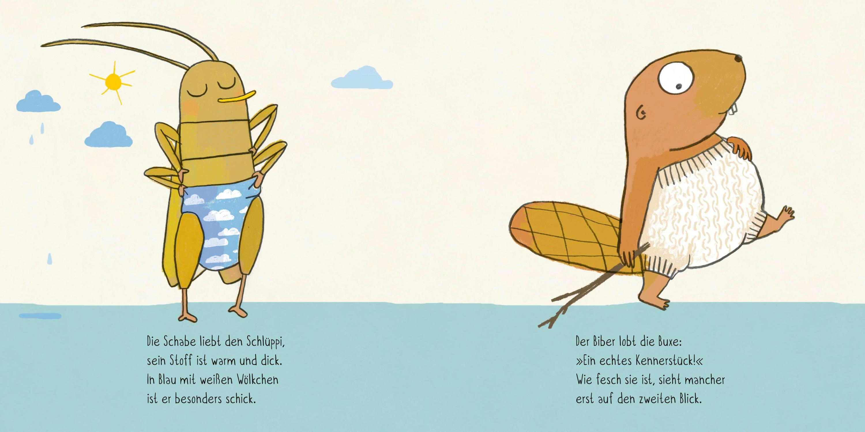 Uhu in der Unterhose