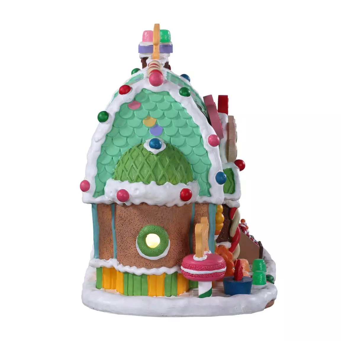 Village de Noël Lemax à piles lumineux Boutique de confiserie