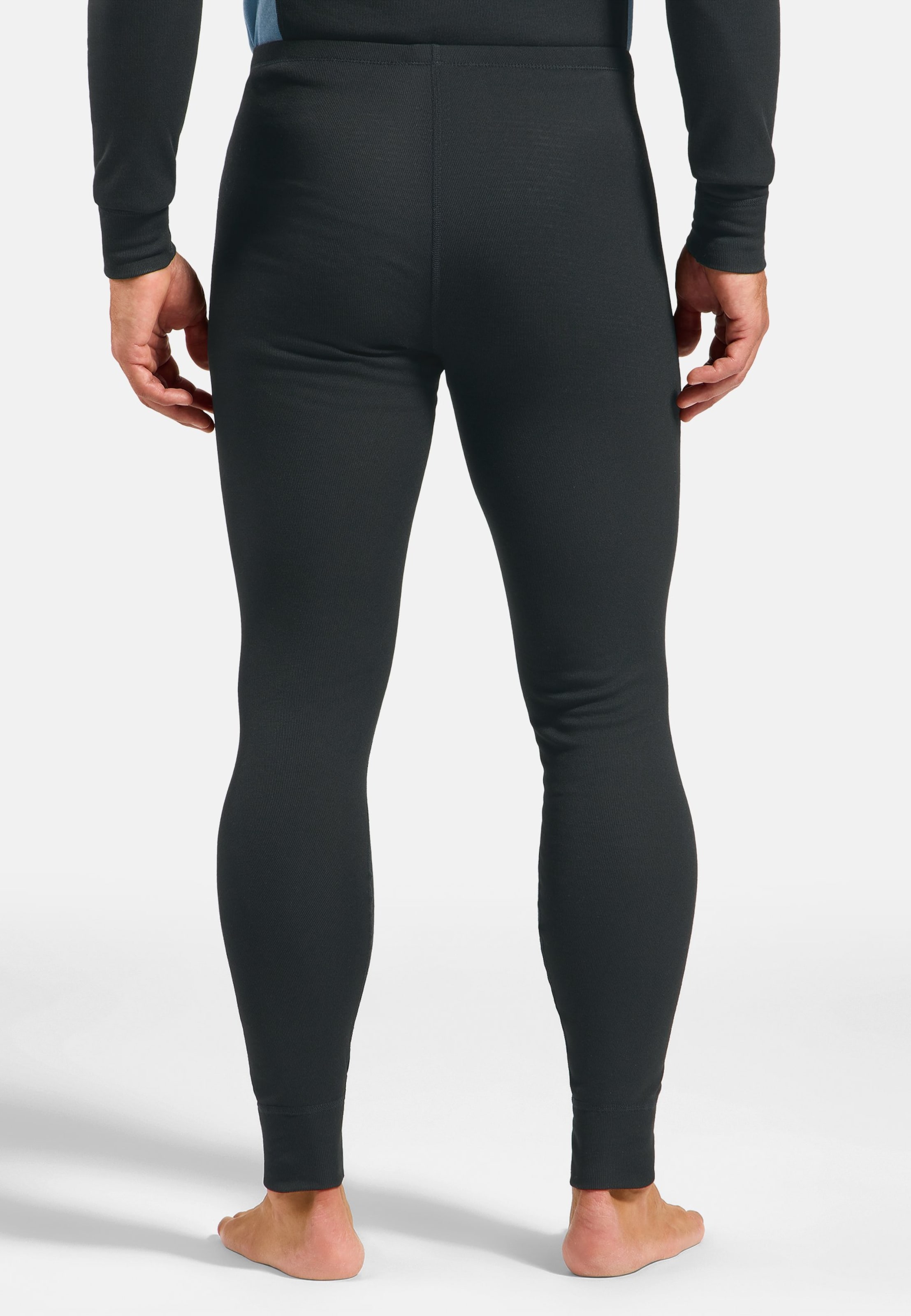 Active Warm Base layer Set in black - provincial blue