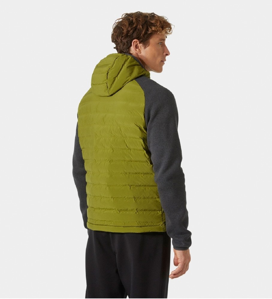 Jaqueta Helly Hansen Hybrid Isolada Verde Oceano Ártico