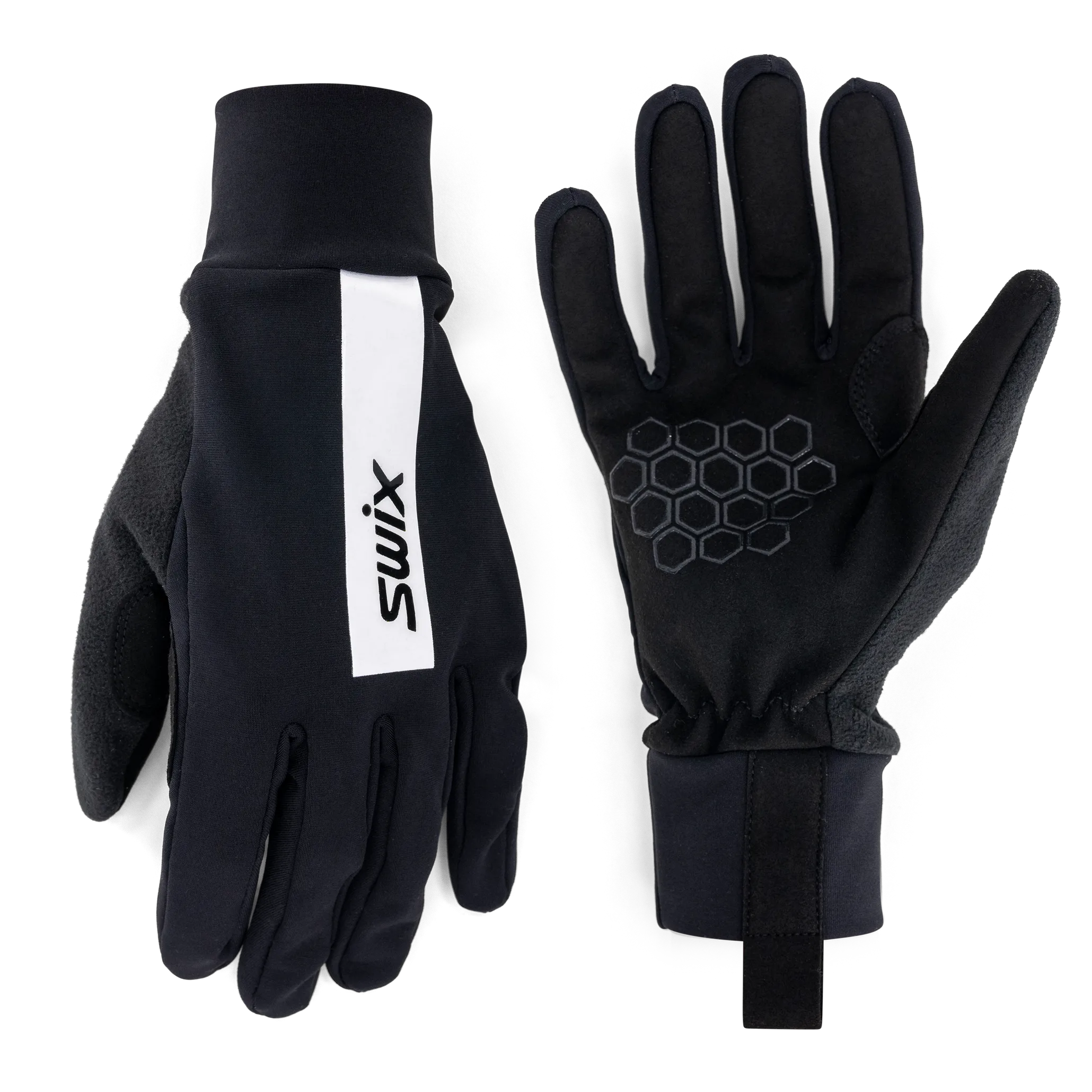 Swix Focus Glove Black/Bright White