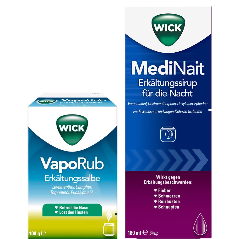 WICK Set MediNait + VapoRub