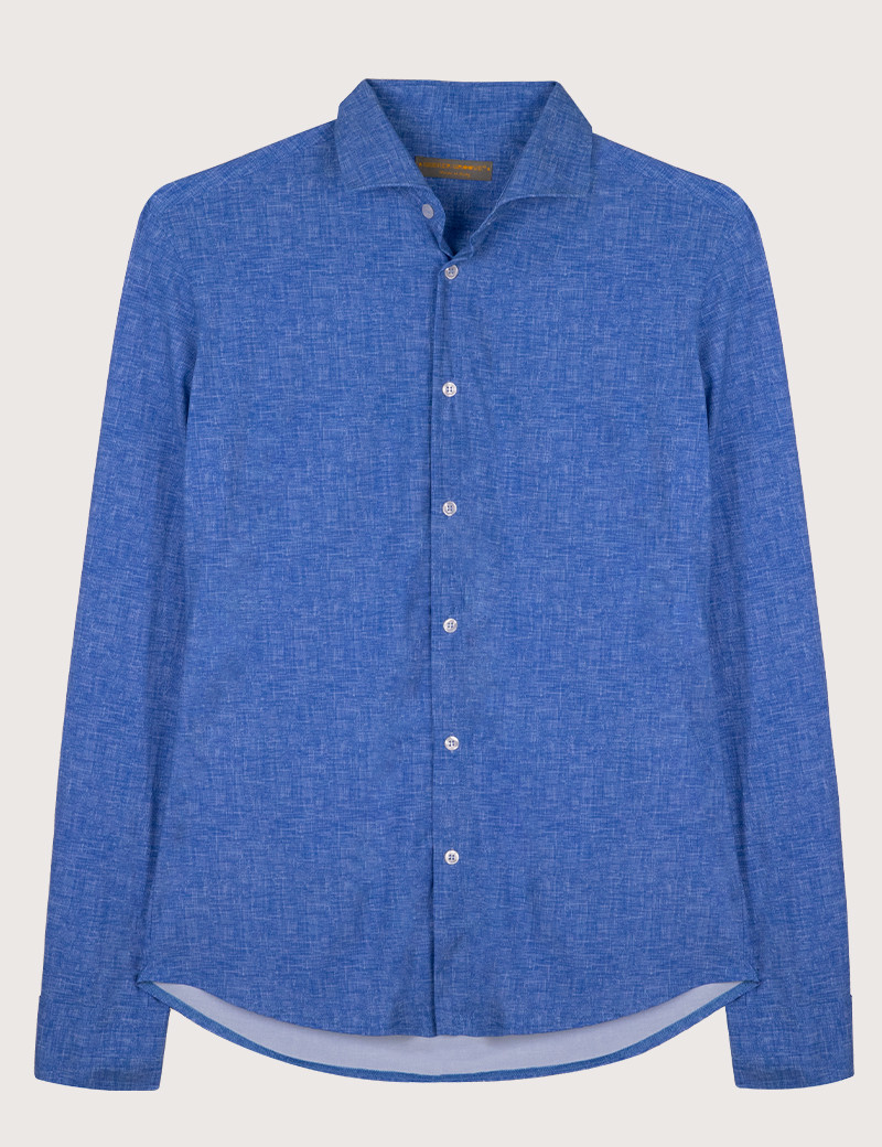 SEEKER GROOVE CHEMISE MANCHES LONGUES AZUR