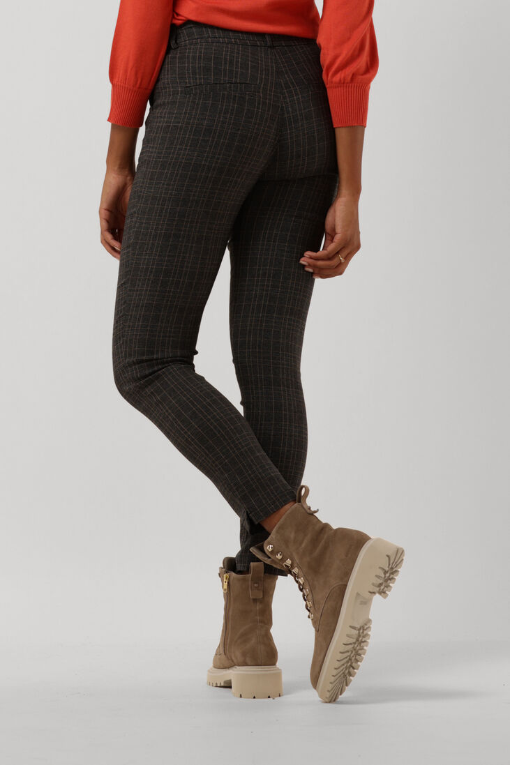 MINUS grijze minus pantalon new carma check 7/8 pants