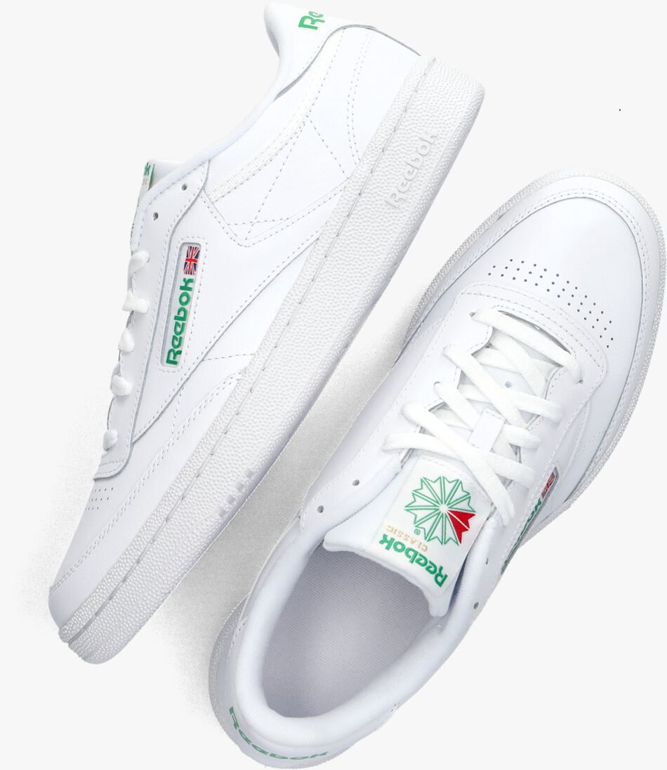 REEBOK witte reebok lage sneakers club c 85 men