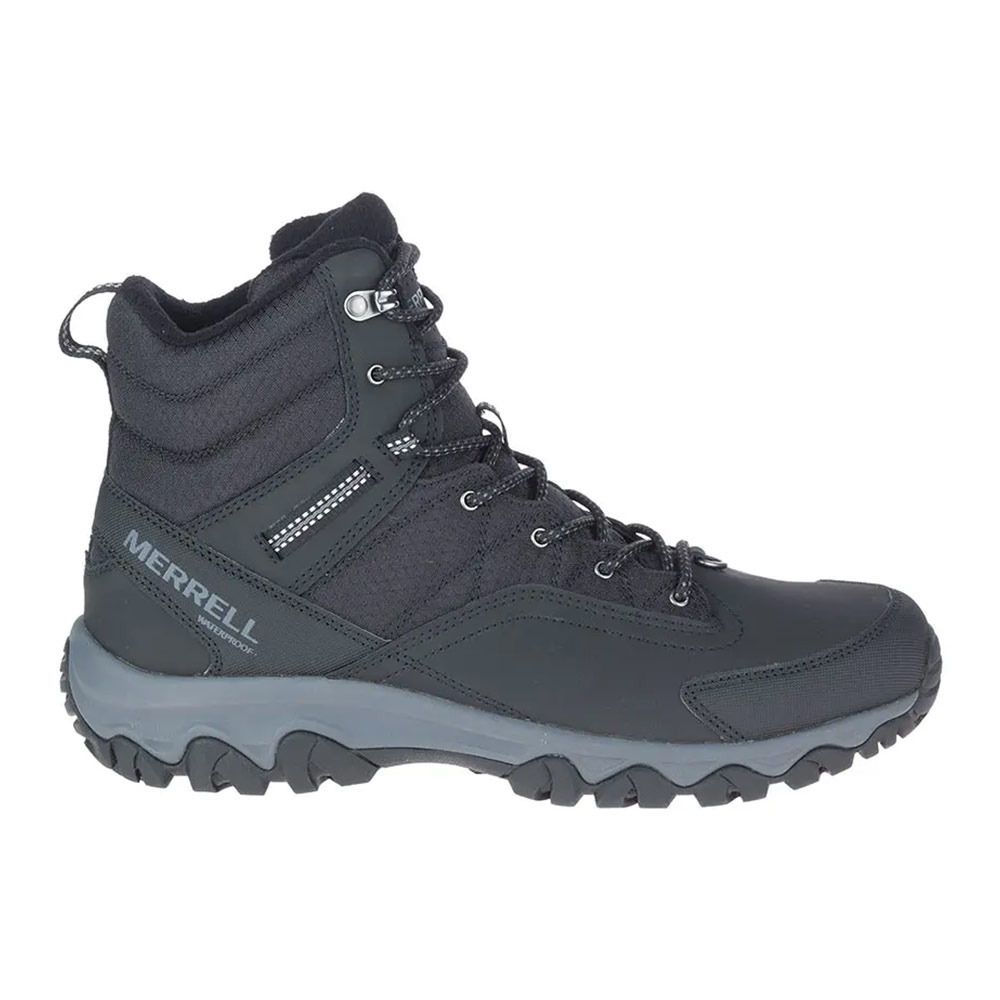 Merrell THERMO AKITA MID WP - Chaussures randonné Homme black
