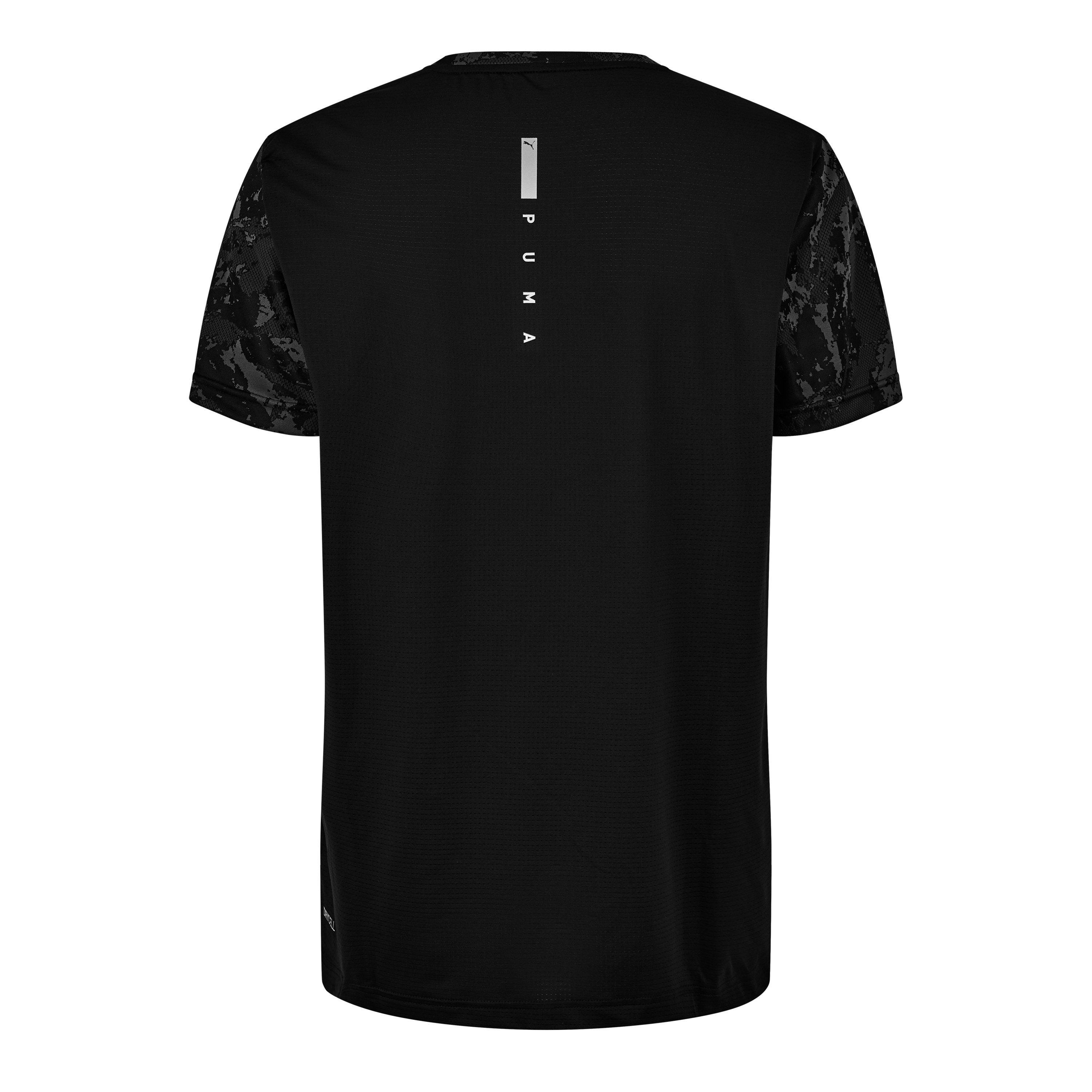 Puma Puma Train All Day Camo Tee Speed Brights Gym Top Mens