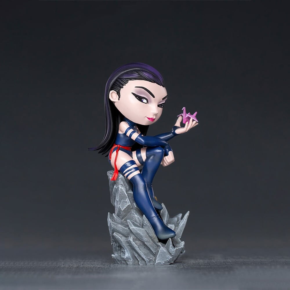 X-Men - Psylocke Statuette Figur - Minico - Iron Studios - 15 CM