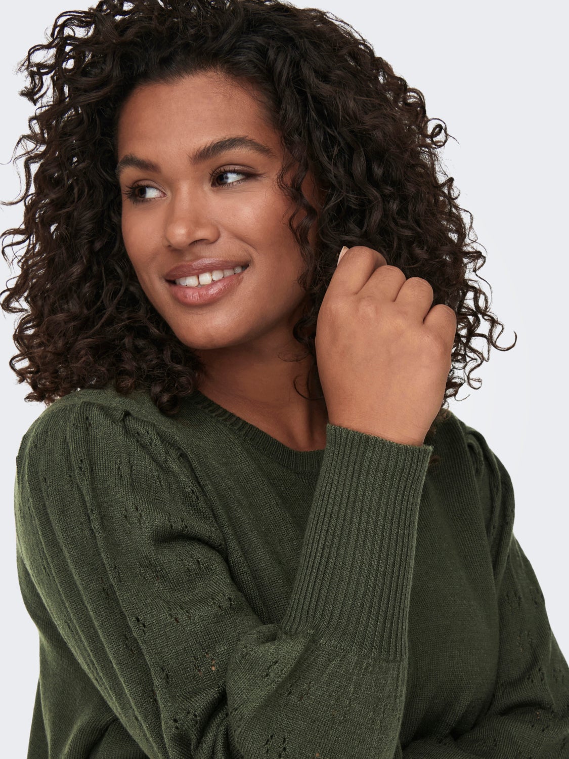 CARMIRLA Strickpullover Rosin