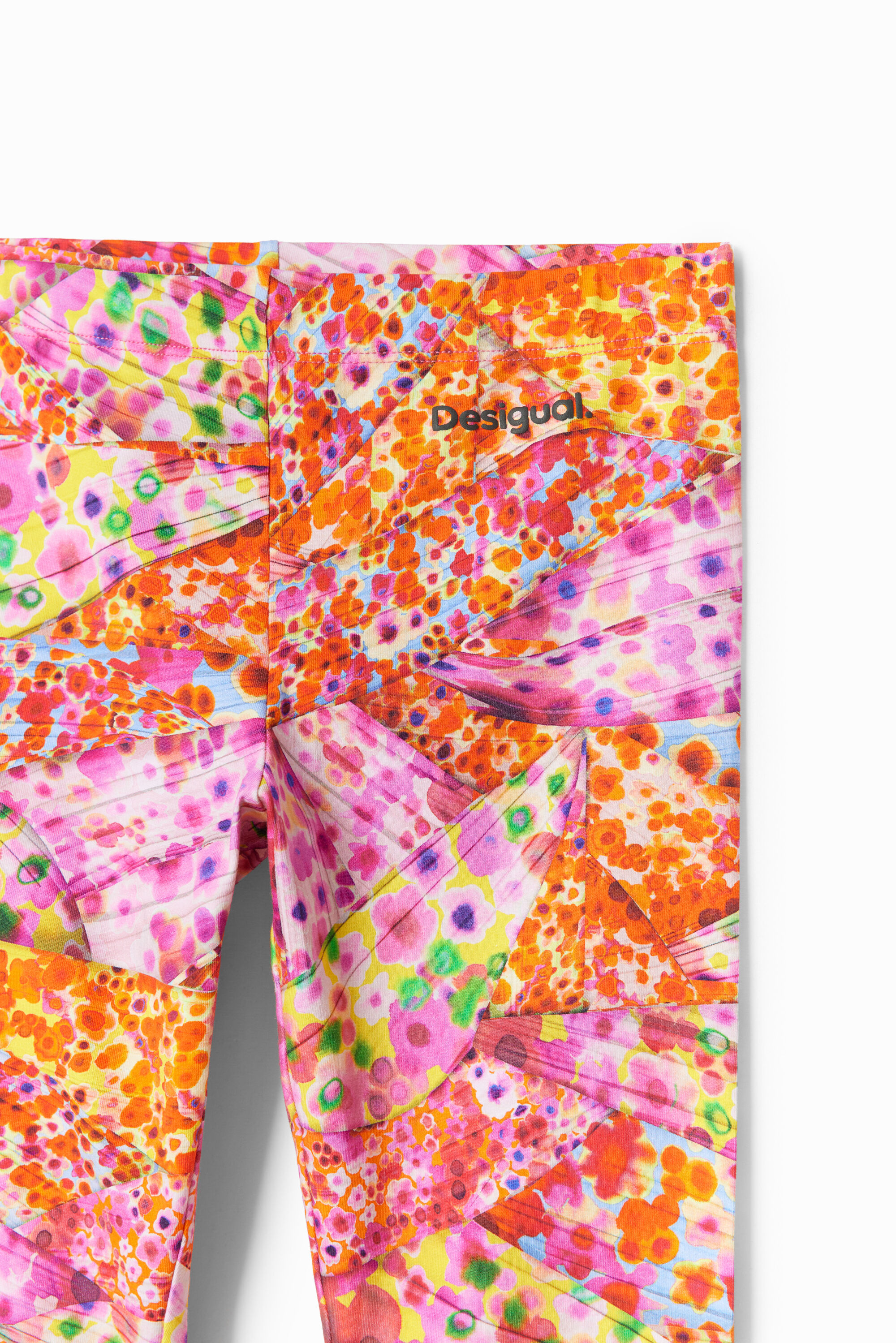 Legging capri fleurs