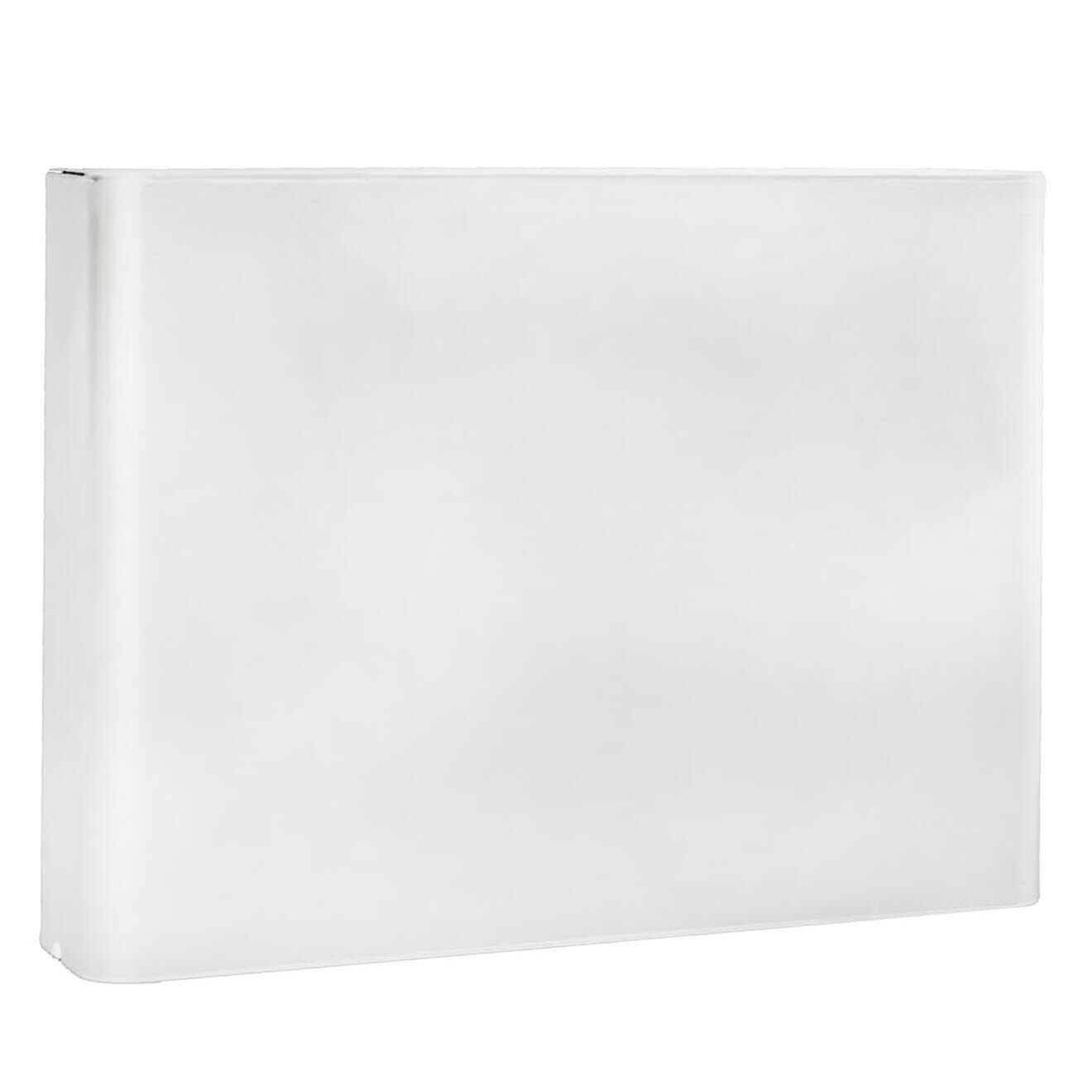 Serralunga Grand pot lumineux Rectangulaire blanc - 93.5x70x26.5 cm