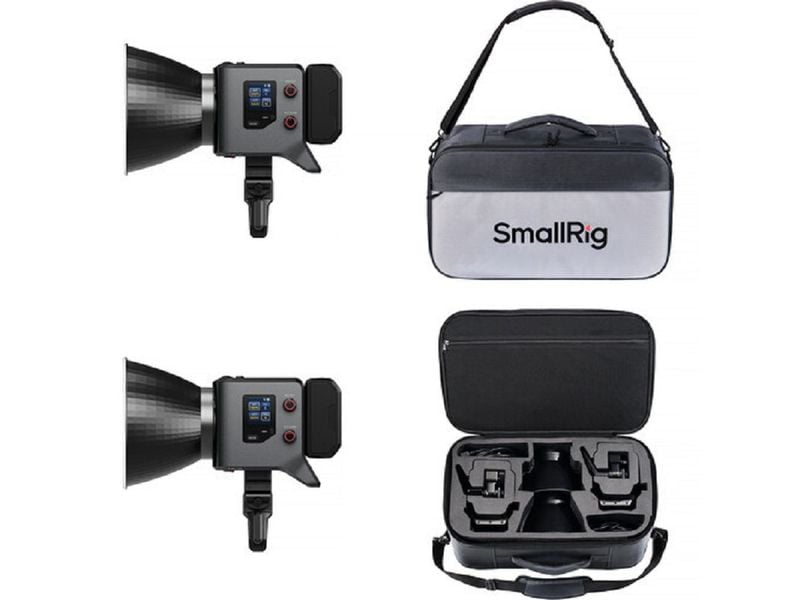 Smallrig Dauerlicht RC 220B Pro LED Video Combo Kit Professionelles Beleuchtungsset