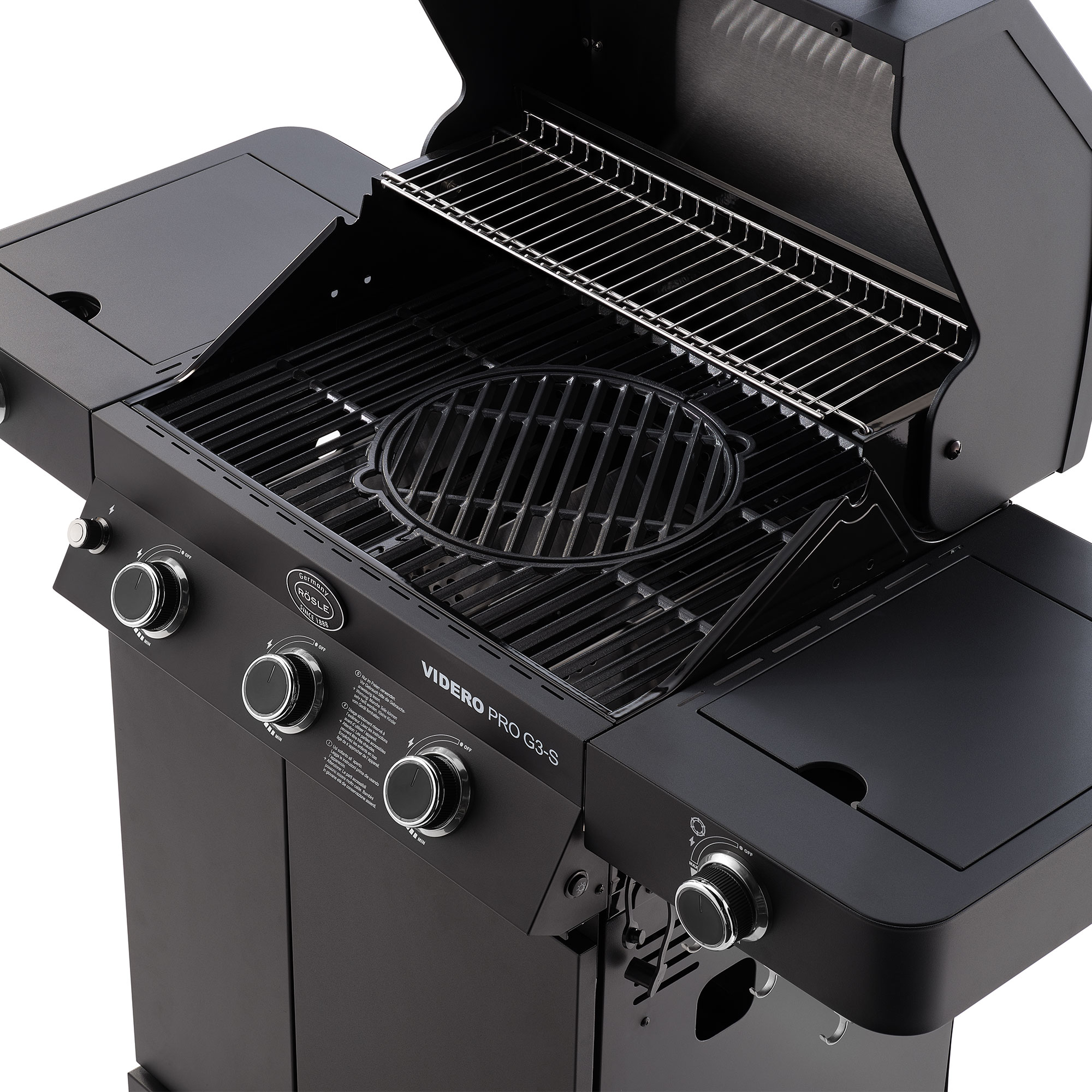 Gasgrill BBQ-Station VIDERO PRO G3-S VARIO+ 50mbar