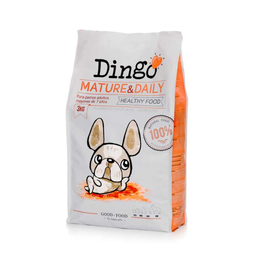 Ração Dingo Senior Mature & Daily para cães