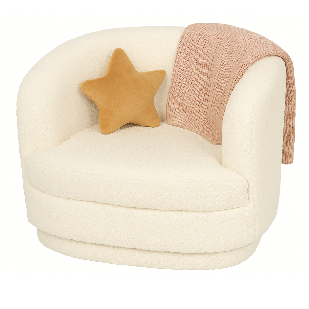 MISOU Teddy Stoel Kind Fluffy Stoel Teddy Kinderstoel Fauteuil Tedd...