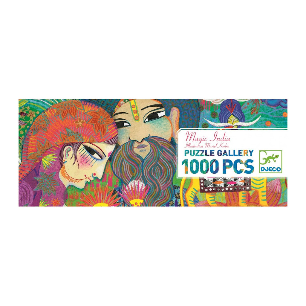 Puzzle Gallery - Magic India- 1000 Pièces