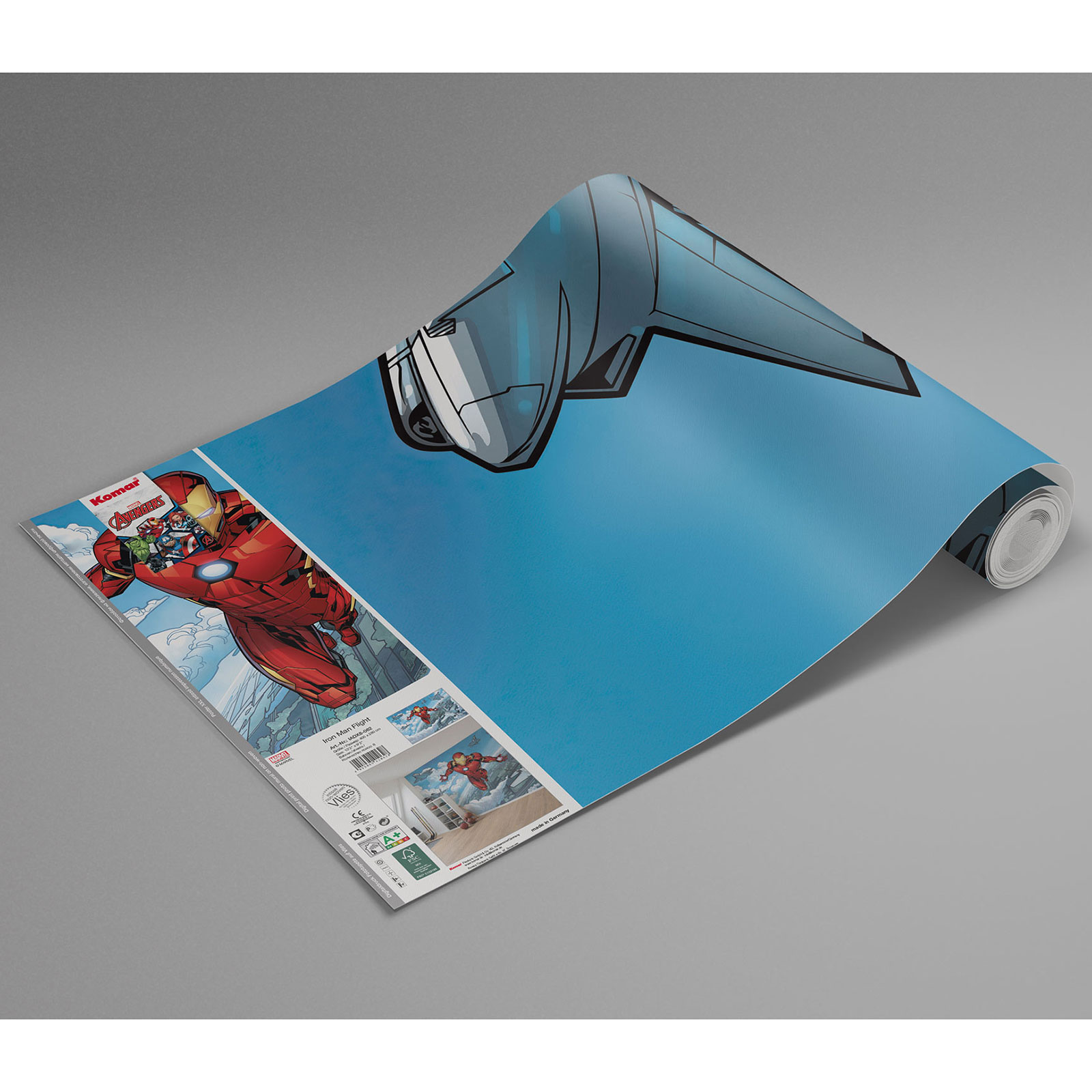 Vlies-Fototapete IRON MAN FLIGHT - 400x280 cm
