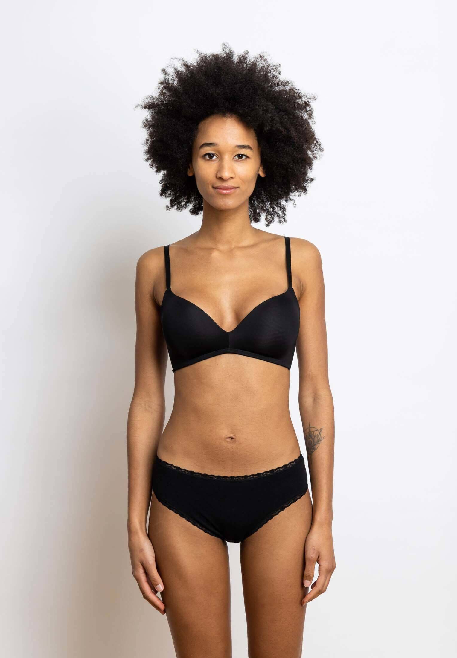 SNOCKS| Damen Brazilian Slips mit Spitze im 3er-Pack