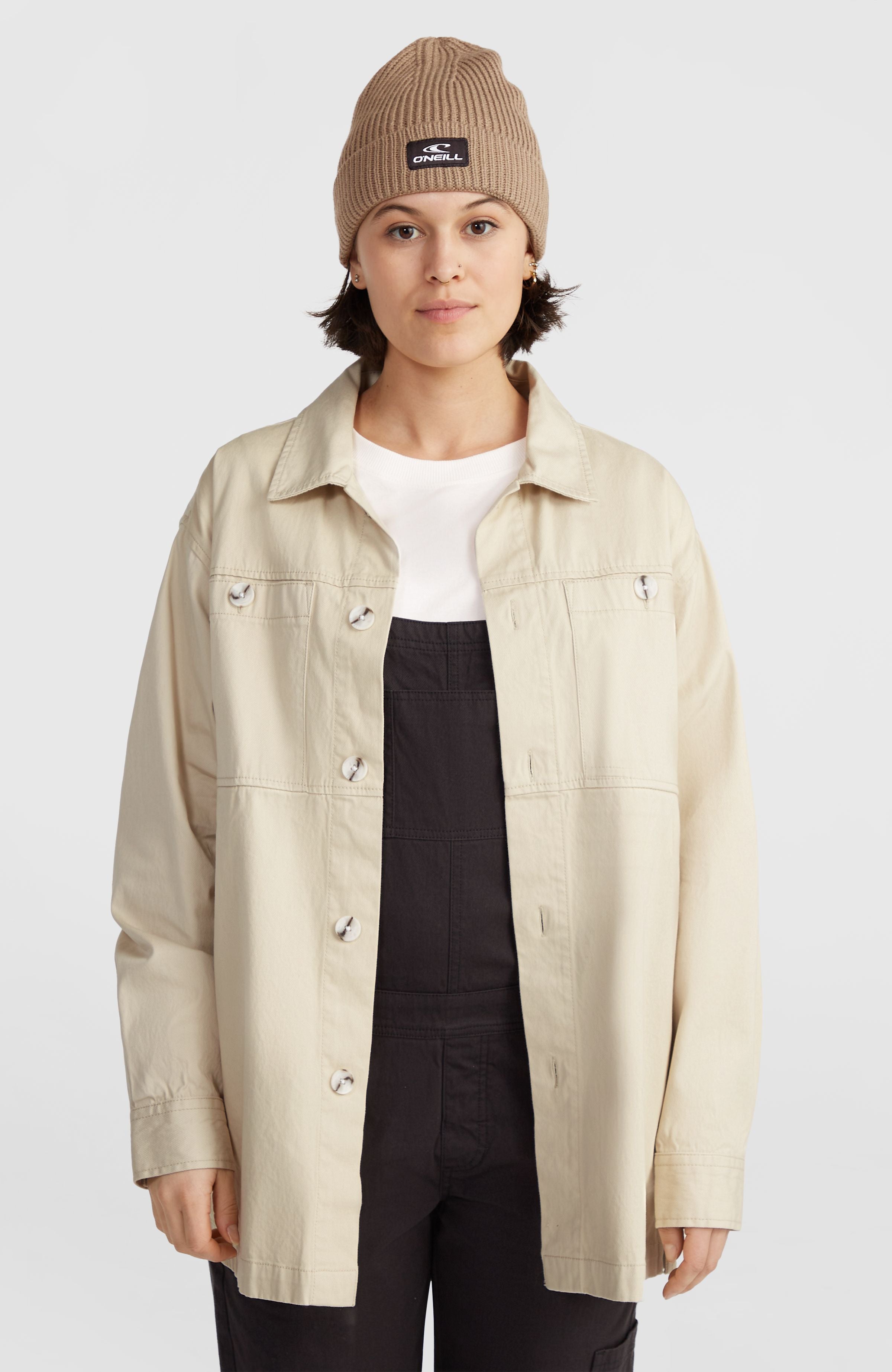 Twill overshirt