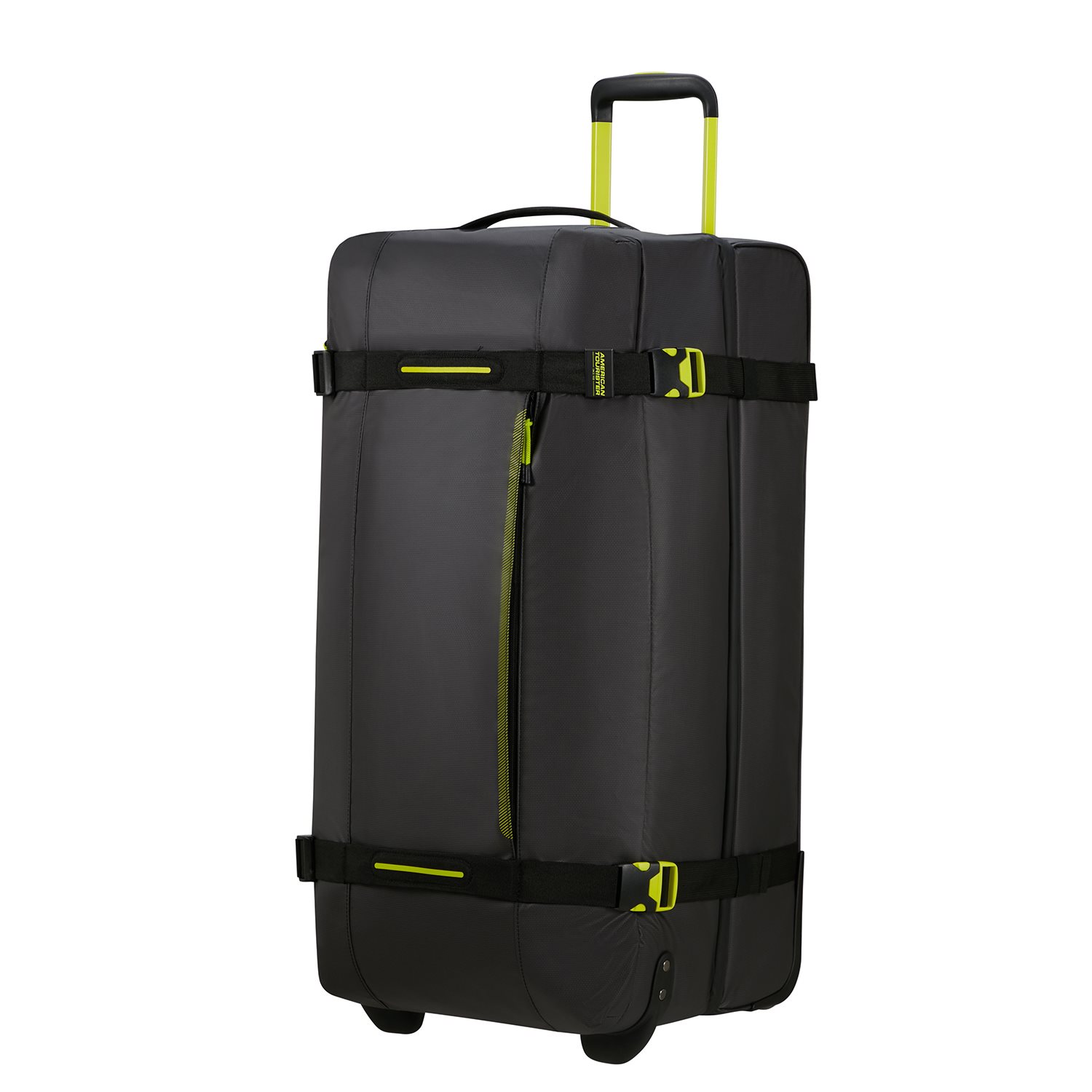 American Tourister Urban Track Duffle/Wheels L Coated black/lime