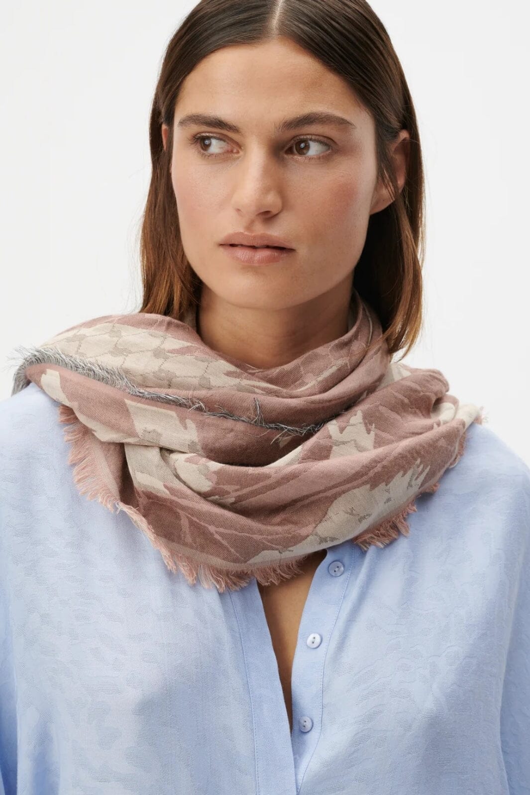 Lala Berlin Scarf Amalin light rhubarb