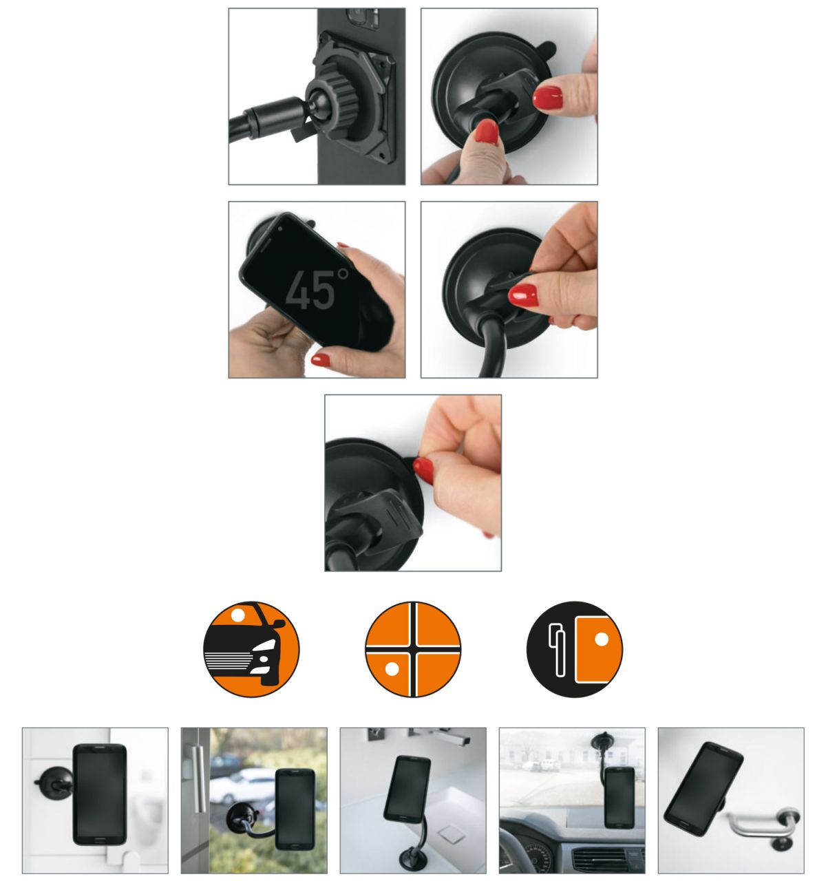 SKS Germany Compit Flexx Kfz Smartphone-Halterung kaufen | Bike-Discount