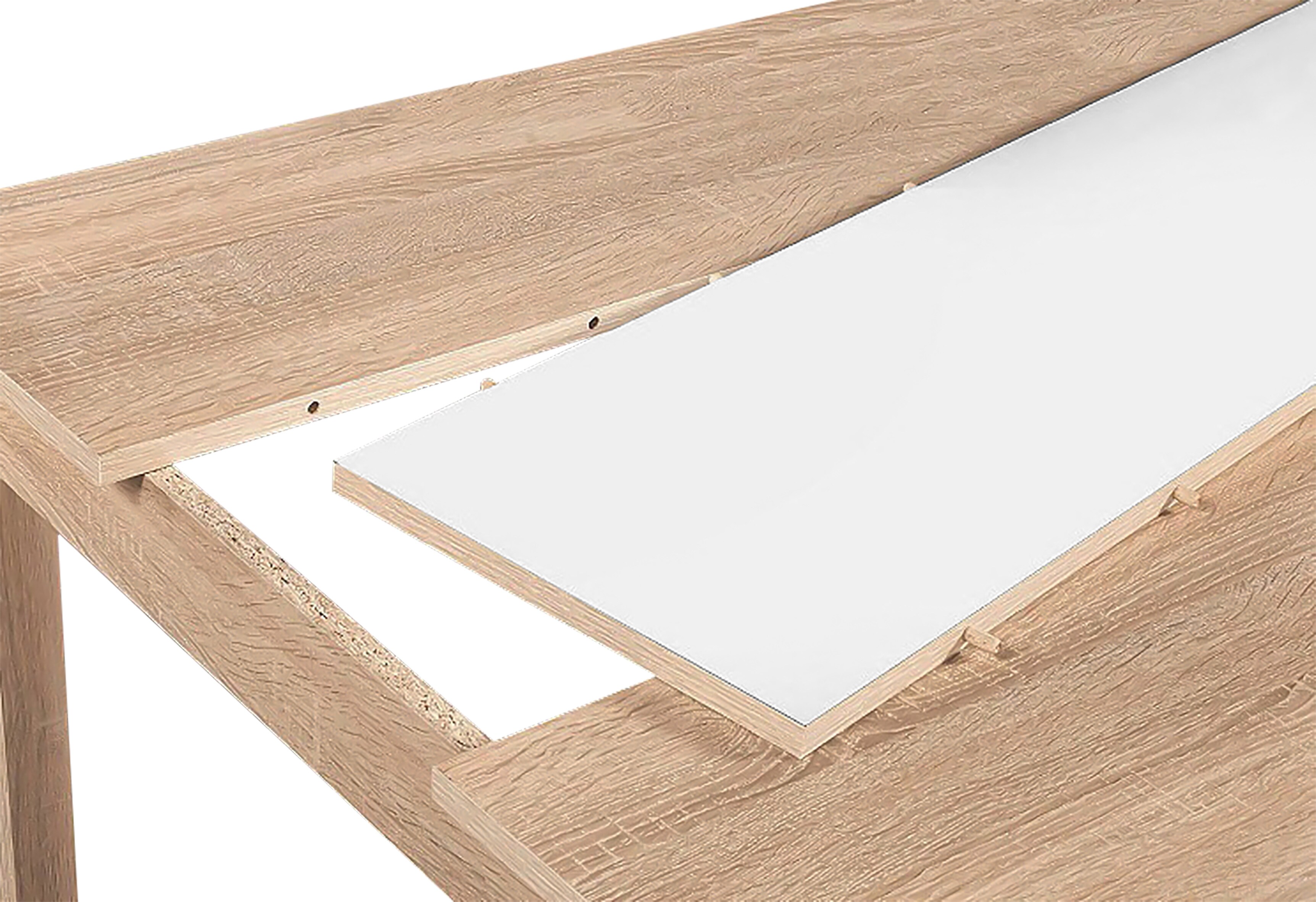 byLIVING Esstisch NORI, Breite 160 cm, Artisan Eiche (Eiche-Optik)/schwarz