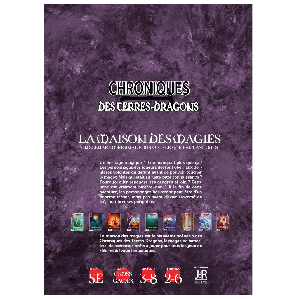 Chroniques Des Terres Dragons - N° 8 La Maison des Magies