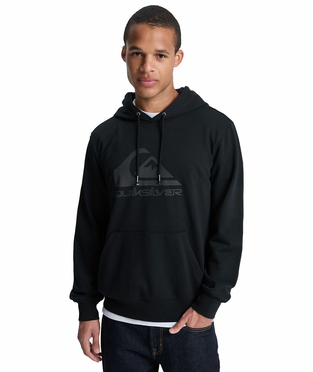 QUIKSILVER<br>Moletom com capuz e logotipo