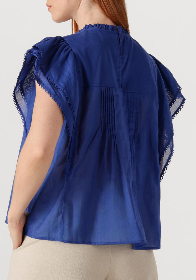 blauwe suncoo top love