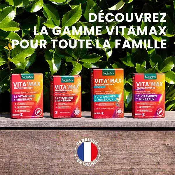 Santarome Bio Vita'max Multivitaminas Energia e Vitalidade para Idosos 30 comprimidos