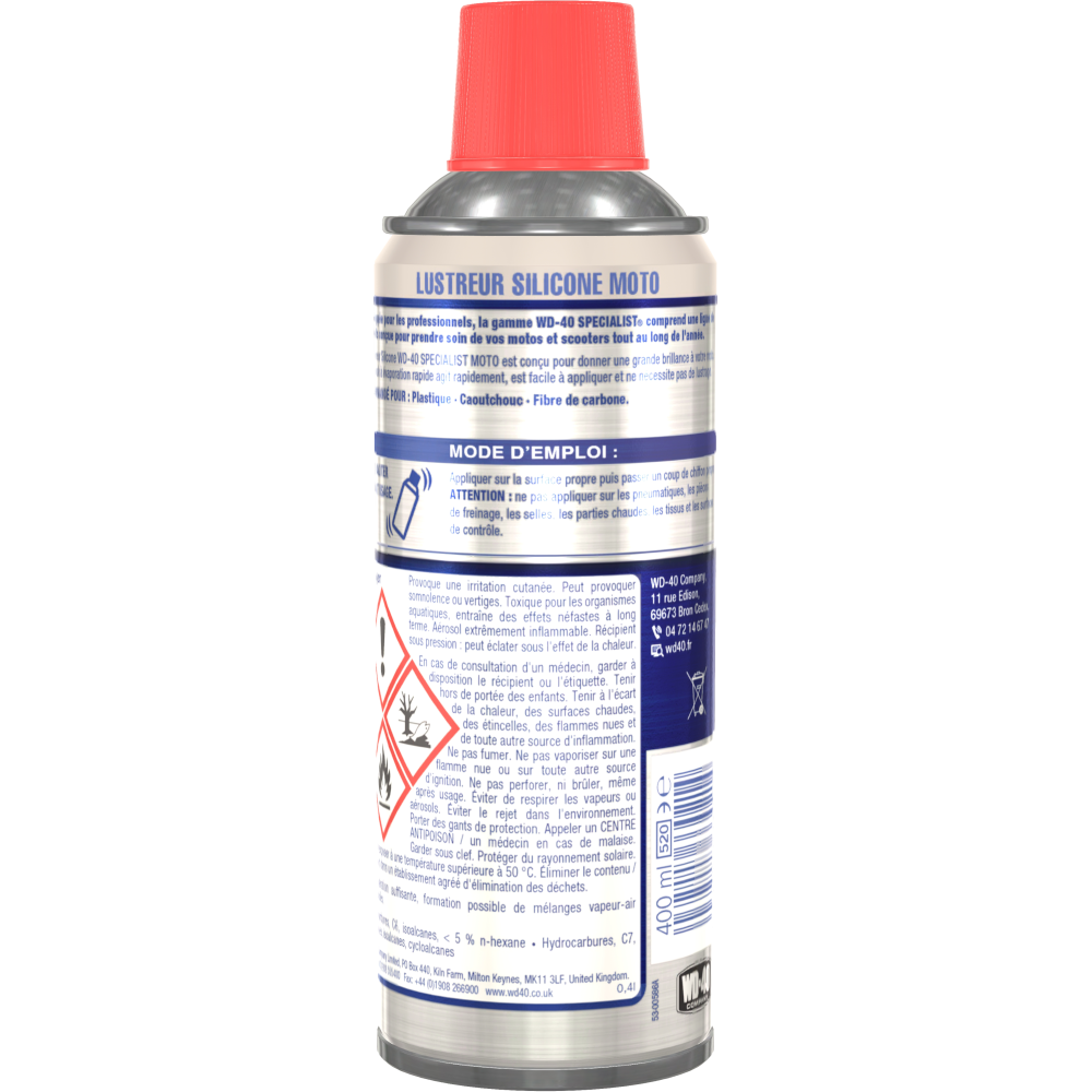 WD-40 - Lustreur silicone 400 ml