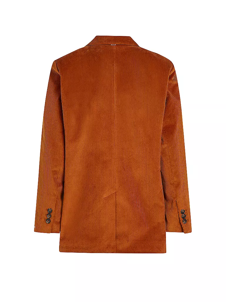 TOMMY HILFIGER Cord Blazer Relaxed Fit orange