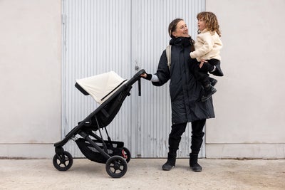 Thule Spring Sportsvogn, Soft Beige on Black