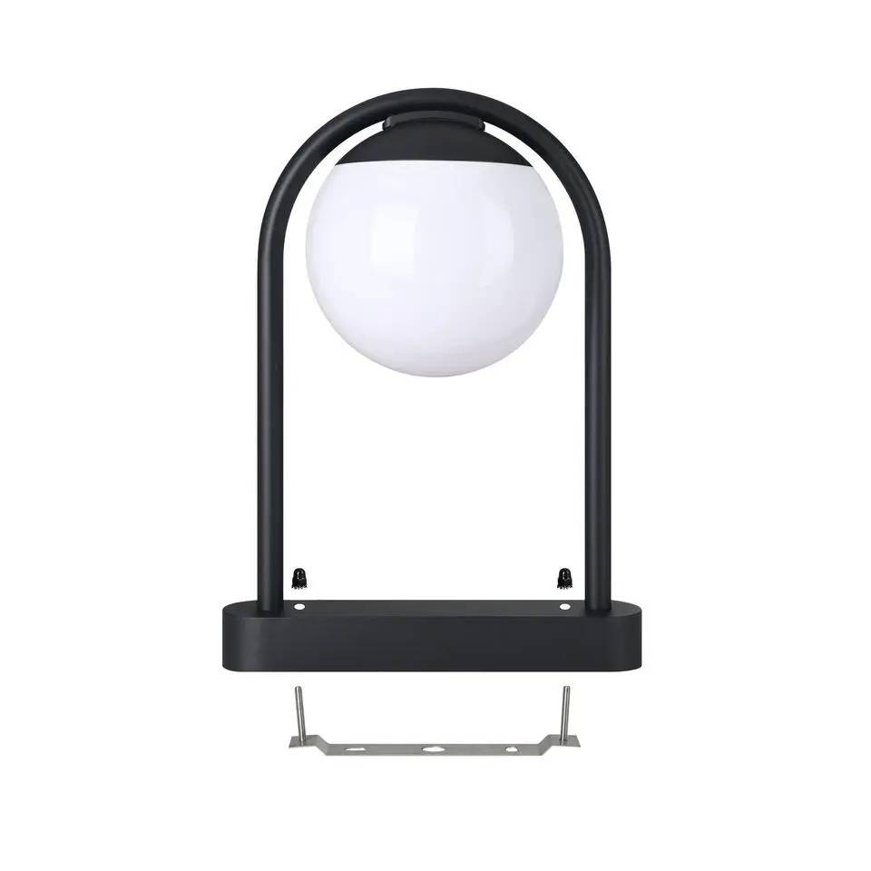 EGLO Prata Vecchia Sokkellamp - E27 - Ø 18 cm - Zwart